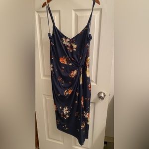 Nine Britton navy and floral dress.
